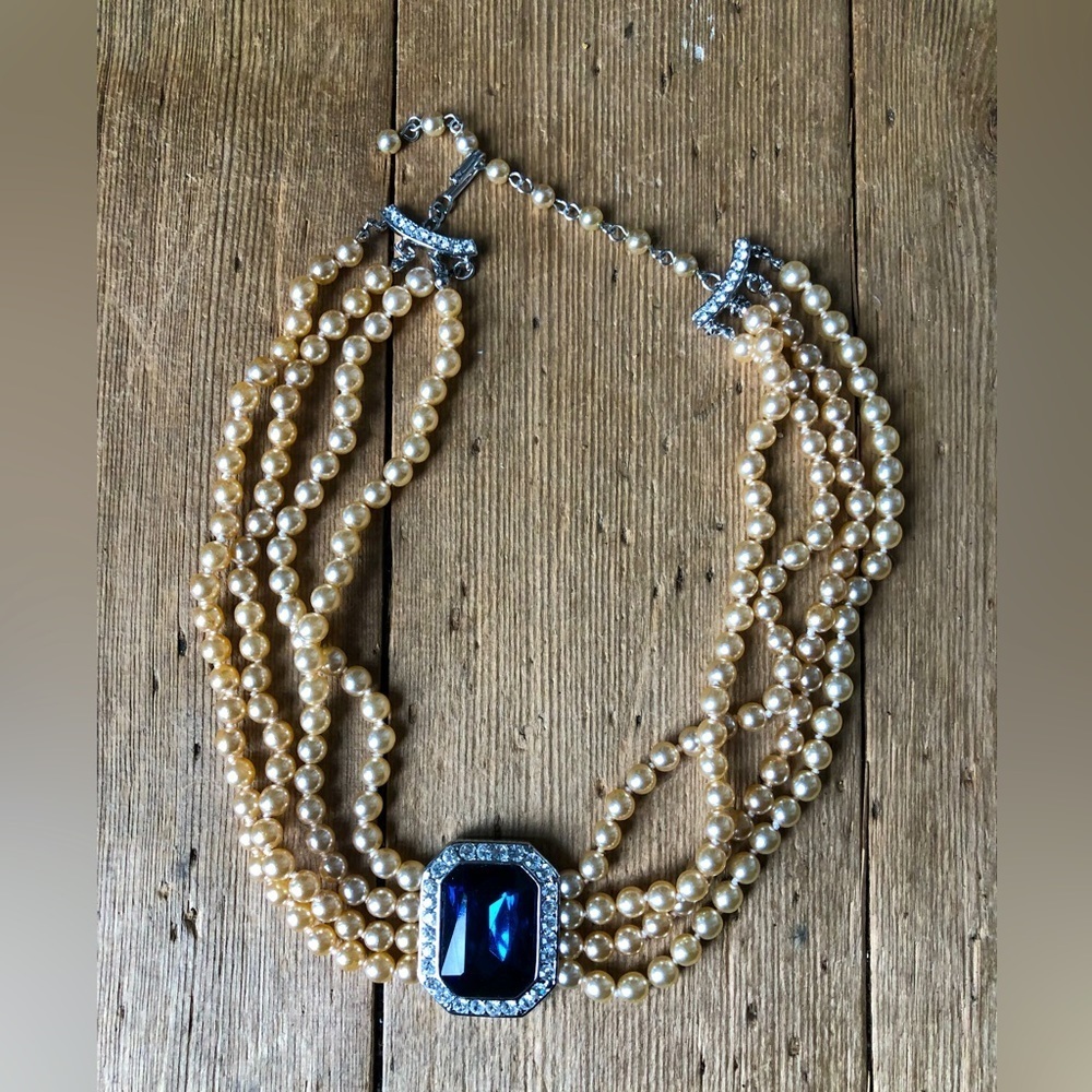 Kenneth Jay Lane Princess Diana - Faux Pearl Necklace